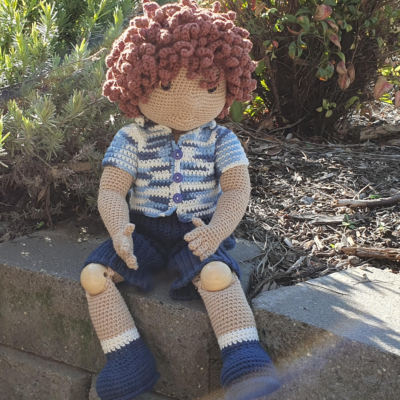 Ben: An Amigurumi Doll