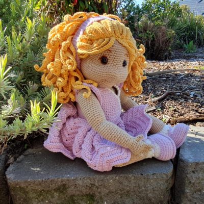 Goldie: An Amigurumi Doll