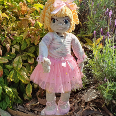 Madison the Ballerina Amigurumi Doll